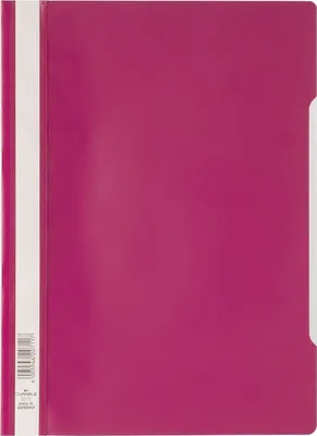Produktbild von DURABLE Sichthefter A4, Pckg. à 50, 257335 purpur rot