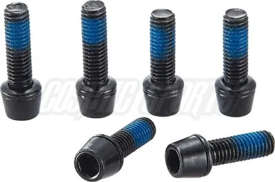 Zdjęcie produktu dla Śruby wspornika kierownicy Ritchey WCS Trail, 6 sztuk, stal nierdzewna, czarne