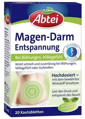 Produktbild von Abtei Magen Darm Entspannungstabletten 20 St