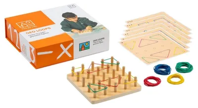 Image de Toys for Life Geo Loops, la géométrie aux élastiques