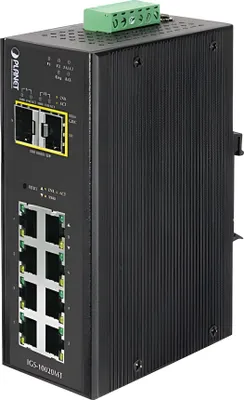 Obrázek produktu pro Planet IGS-10020MT - Switch - řízený - 8 x 10/100/1000 + 2 x Gigabit SFP