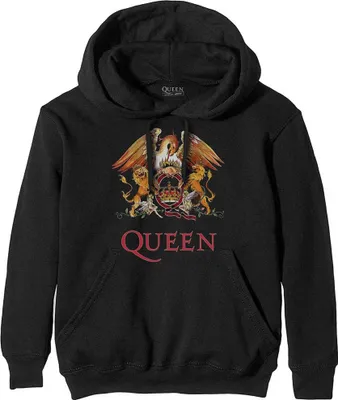 Produktbild von Queen Classic Crest Black XL Hoodie
