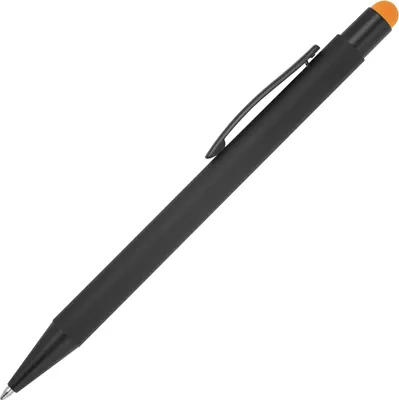 Produktbild von Touchpen Kugelschreiber / aus Metall / Stylusfarbe: orange