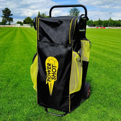 Produktbild von Powershot Transportwagen "Fußball", Gelb-Schwarz