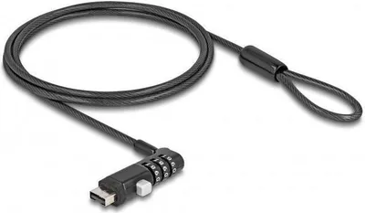 Productafbeelding van NaviLock 20916 Navilock Sicherungskabel, USB Typ-A Buchse mit Zahlenschloss
