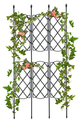 Productafbeelding van Metalen Tuin Trellis voor Klimplanten en Bloemen