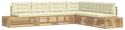 Produktbild von vidaXL Outdoor-Sofagarnitur 7 Stück