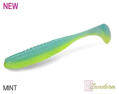 Immagine prodotto di DELPHIN ZANDERA UV, Esche in gomma, 10 cm, MINT, 101005211