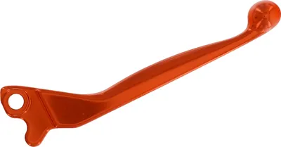 Zdjęcie produktu dla Dźwignia hamulcowa MZA, prawa, pomarańczowa, aluminiowa, solidna, przeznaczona do motocykli Simson S53, S83, SR50, SR80