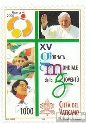 Produktbild von Briefmarken Vatikanstadt 2000 Mi 1350 (kompl.Ausg.) gestempelt Tag der Jugend