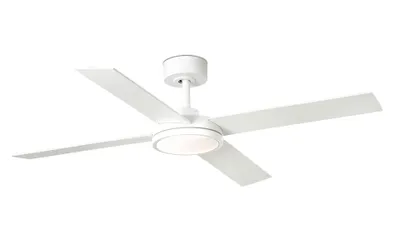Produktbild von Energiespar Deckenventilator mit LED Beleuchtung und Fernbedienung Saint 132 cm