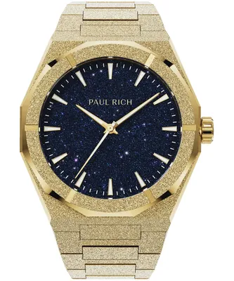 Obrázok produktu pre Pánske hodinky Paul Rich Frosted Star Dust II Gold