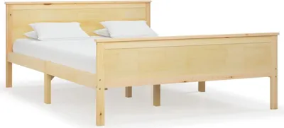 Produktbild von vidaXL Massivholzbett ohne Matratze 120x200 cm Kiefernholz