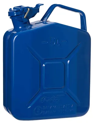 Produktbild von Oxid7® Kraftstoffkanister 5 Liter aus Metall mit Bajonettverschluss Benzin Diesel -Ethanol 5L Benzin-Kanister mit UN-Zulassung & Bauart