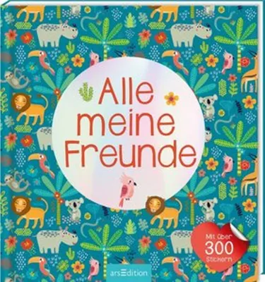 Obrázok produktu pre Alle meine Freunde - Dschungel | Mit über 300 Stickern