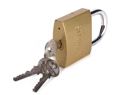 Produktbild von Massives Vorhängeschloss Bügelschloss Hangschloss rostfrei Bügelschloss 60 mm