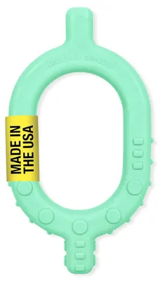 Image de Ark Therapeutics - Jouet de dentition Baby Grabber turquoise, solide, sans BPA