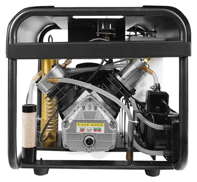 Produktbild von PCP Hochdruckkompressor für Luftgewehr und Tauchen - Modell TXEDT032 - 300 bar 4500 psi - 220V elektrisch - Eingebauter Filter und Lüfterkühlung - Auto Stop Version