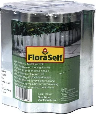 Produktbild von Rasenkante FloraSelf 500 x 16 cm verzinkt