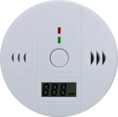 Produktbild von Kohlenmonoxid CO Melder LCD Anzeige Langzeit Sensor CO Weiß Raum Zimmer Büro Flur