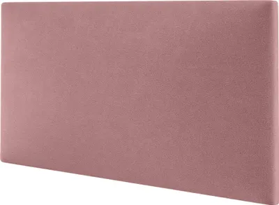 Immagine prodotto di STEGU Effetto velluto Pannello imbottito Testiera Rosa 60x30 cm