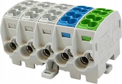 Immagine prodotto di Blocco di distribuzione di diramazione AL/CU SIMET SCB 25-5X