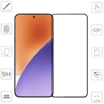 Image de Pour Xiaomi 15 : 2 films de protection en verre trempé de 0,3 mm pour écran Full LCD 3D Premium H9