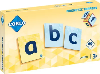 Produktbild von COBLO-Buchstabenblockabdeckungen, 60 Stück