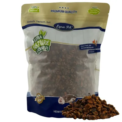 Produktbild von 1 kg Lyra Pet® Seidenraupen getrocknet