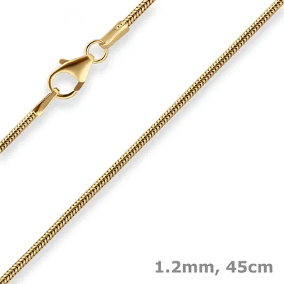1-2mm-Schlangenkette-aus-333-Gelbgold-45cm