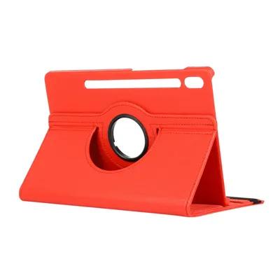 Produktbild von Schutzhülle 360° für Samsung Galaxy Tab S6 10.5" T860 T865 Hülle Etui Tasche ROT