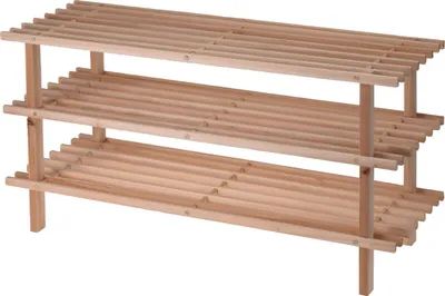 Obrázek produktu pro Botník Koopman International, dřevo, 77x26x40 cm, hnědý