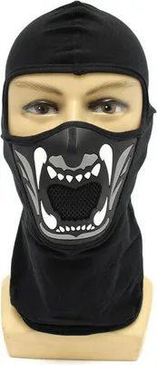 Productafbeelding van Volledig gezichtsmasker van katoen, geschikt voor outdoor activiteiten zoals motorrijden, skiën, fietsen en andere sporten - model 9