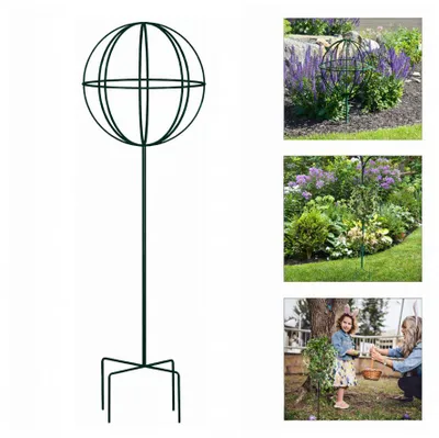 Produktbild von Metallstütze für Gartenterrassenpergola, geeignet für Kletterpflanzen, Rosen und Blumen, 50 x 10 cm
