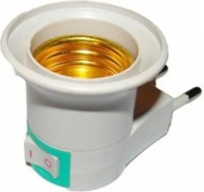 Obrázok produktu pre Verk 12267 Adaptér na žiarovku so závitom E27 230V