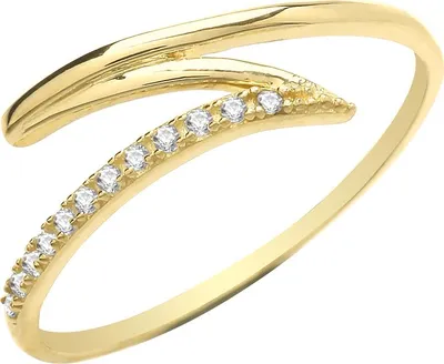 Image de Bague Femme Or 375/1000 avec Oxyde de Zirconium, 54 (17.2); TRS27470RSN