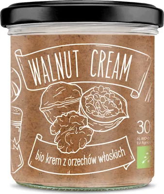 Produktbild von Creme aus gerösteten Walnüssen, 100 % , 300 g – DIET-FOOD