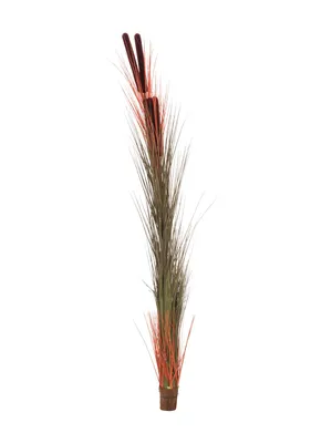 Obrázek produktu pro Europalms Schilfgras mit Kolben künstlich hellbraun 152cm 82505856