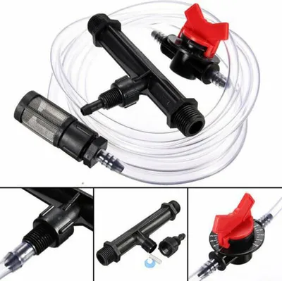 Immagine prodotto di Acqua Irrigazione a goccia Filtro PVC Intero Separatore di Sabbia 1 Sedimento Irrigatore Fontana Irrigatore prato - 1/2" '
