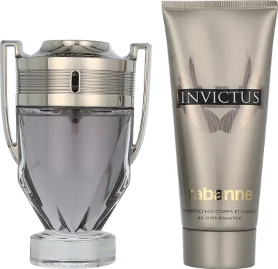 Produktbild von Paco Rabanne Invictus Geschenkset Eau de Toilette 100ml/Shower Gel 100ml