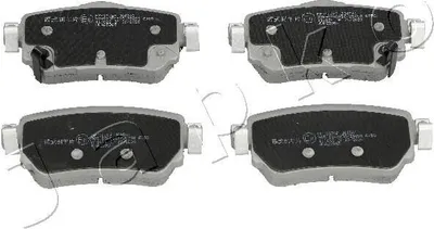 Produktbild von JAPKO 51107 Bremsbeläge Satz Hinten Bremsklötze für NISSAN Qashqai II (J11, J11) für RENAULT Kadjar (HA, HL) Koleos II (HC)