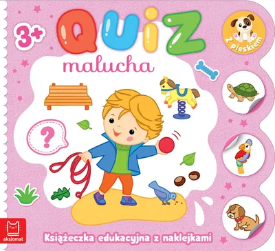 Produktbild von Książeczka edukacyjna z quizami i pieskiem / Aksjomat