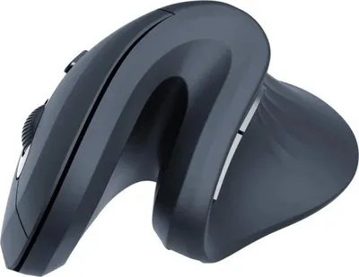 Produktbild von Techly IM 1100-VM-B, rechts, Vertikale Ausführung, Optisch, RF Wireless, 3200 DPI, Schwarz