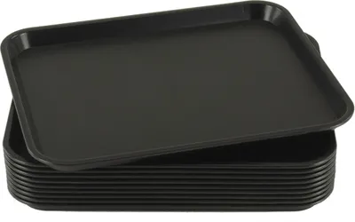 Produktbild von GN-Tablett 1/2 GN 10 Stück schwarz