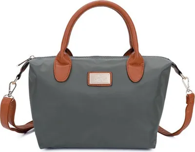 Produktbild von Gallantry Damen Tasche in Grün – Handtasche, Crossbodytasche und Schultertasche in einem, aus hochwertigem Kunstleder