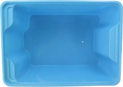 Produktbild von Aufbewahrungsbox 20L 37,5x27,5x19,5cm aus Kunststoff 4 Farben Stapelbox, Farbe:blau