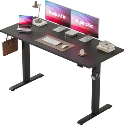 Productafbeelding van Zit Sta Bureau - Elektrisch Verstelbaar Bureau - In Hoogte Verstelbaar Bureau - Ergonomisch Bureau