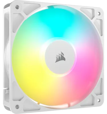 Image de CORSAIR Lüfter 120*120*25 RS120 WHITE ARGB PWM Single Pack