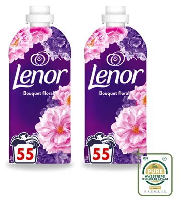 Produktbild von 2 x Lenor Weichspüler Blumenbukett - Vorratspackung - 2 Stücke