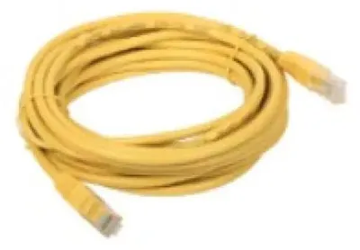 Zdjęcie produktu dla A-LAN KKU5ZOL0.5, 0,5 m, Cat5e, U/UTP (UTP), RJ-45, RJ-45, Żółty